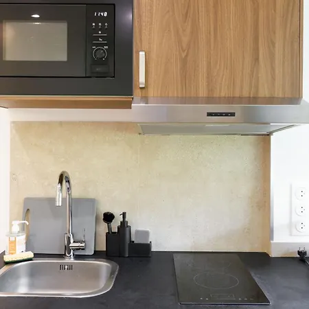 Apartmán Upstays Cosy 15m2 With Pool And Quiet *